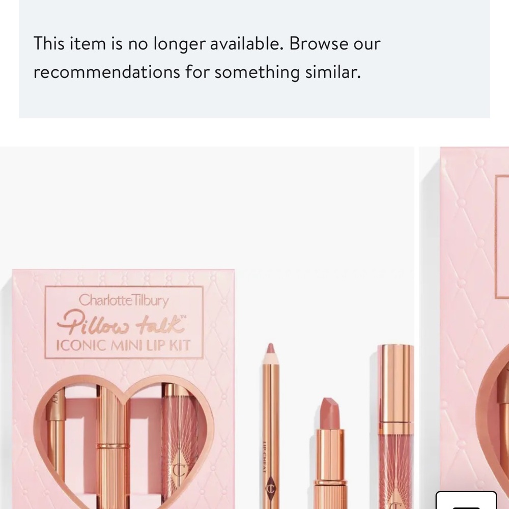 Charlotte Tilbury Pillow Talk Lip Kit